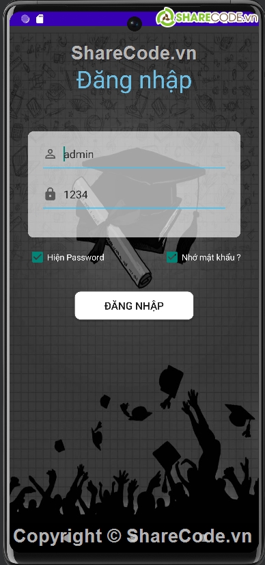 Sharecode,Share code,Code phần mềm quản lý,Code đồ án